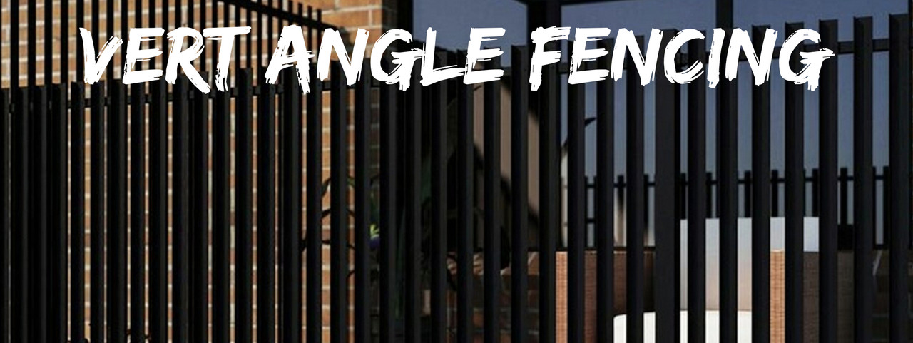 Vertical Slat Angle Garden Fencing - Pool Safe